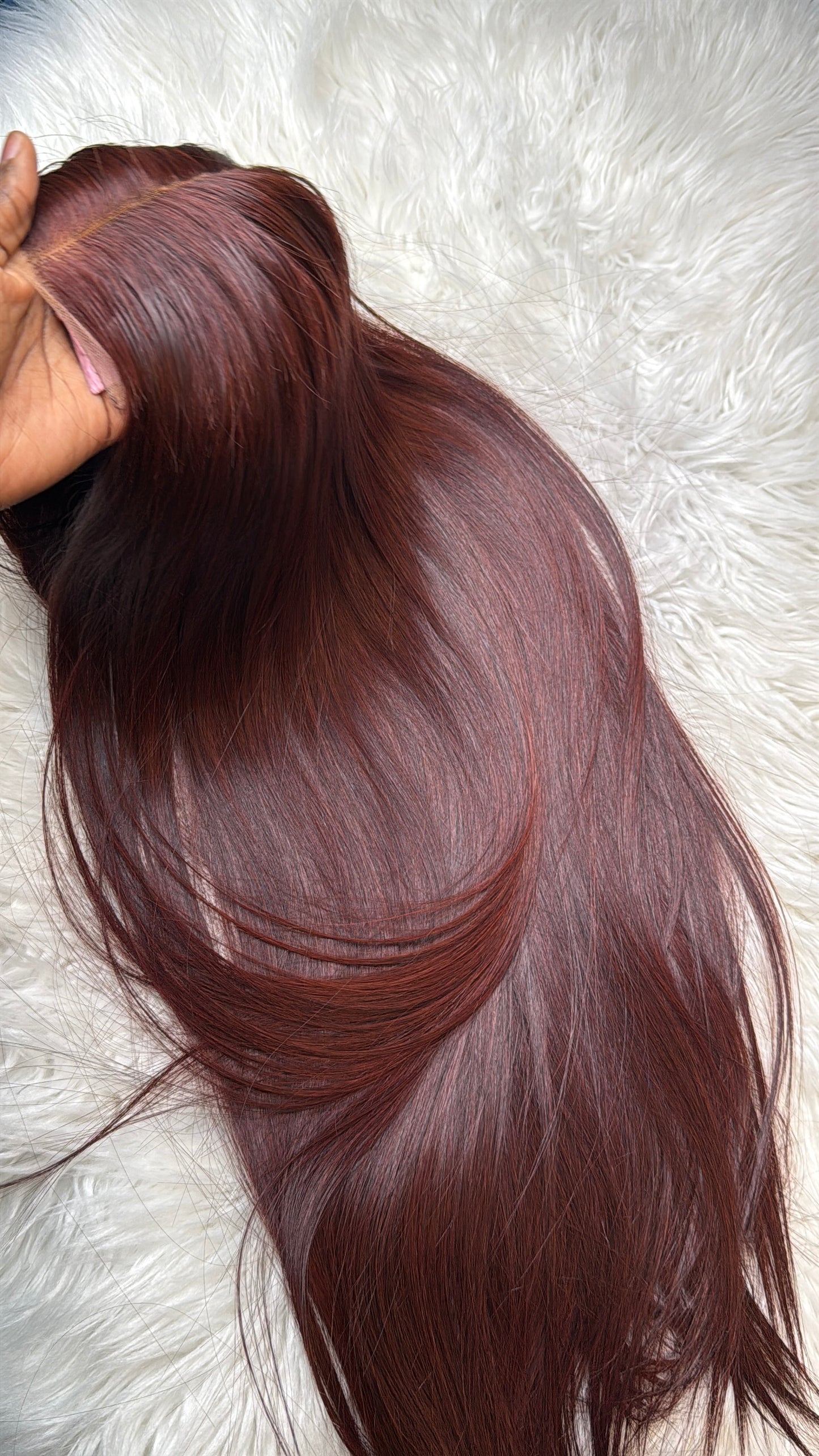 Luxe coco brown bone straight