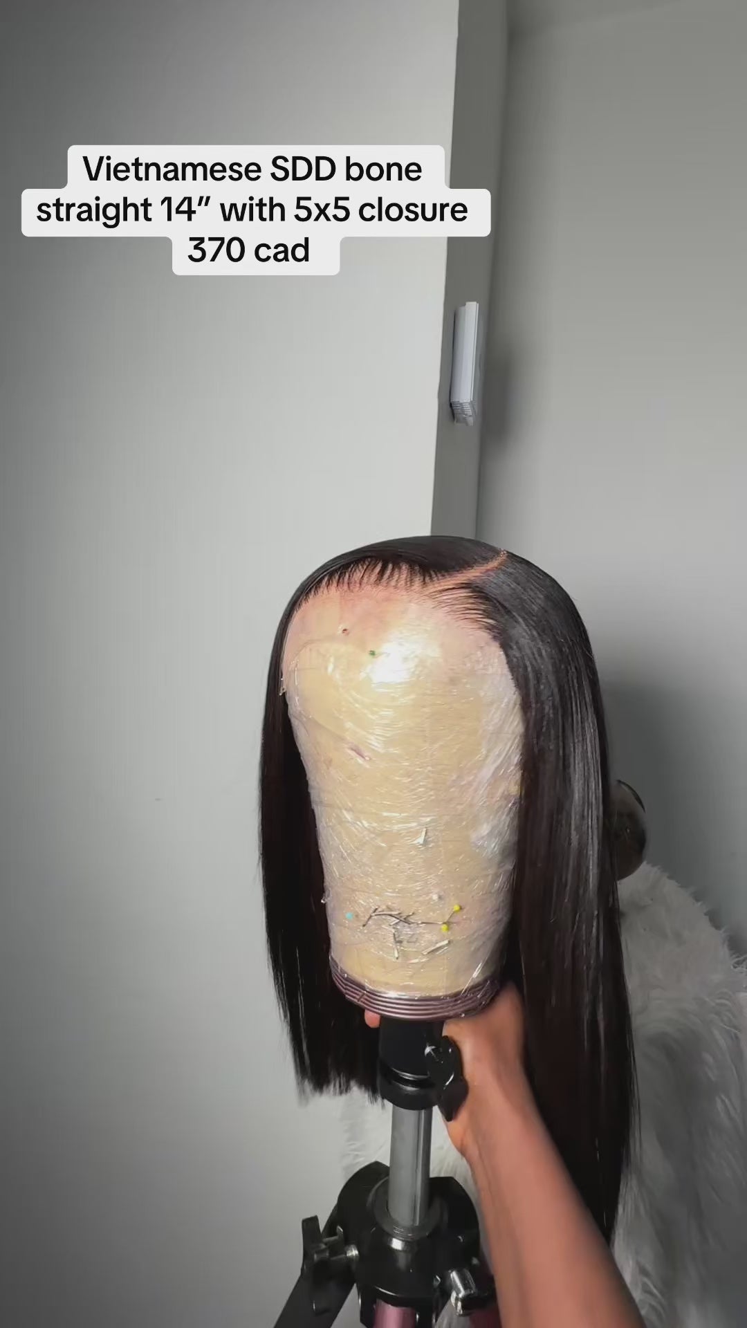 Wig Timah Side part
