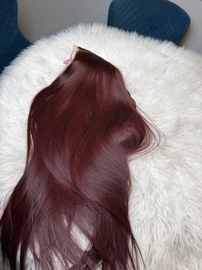 Luxe coco brown bone straight