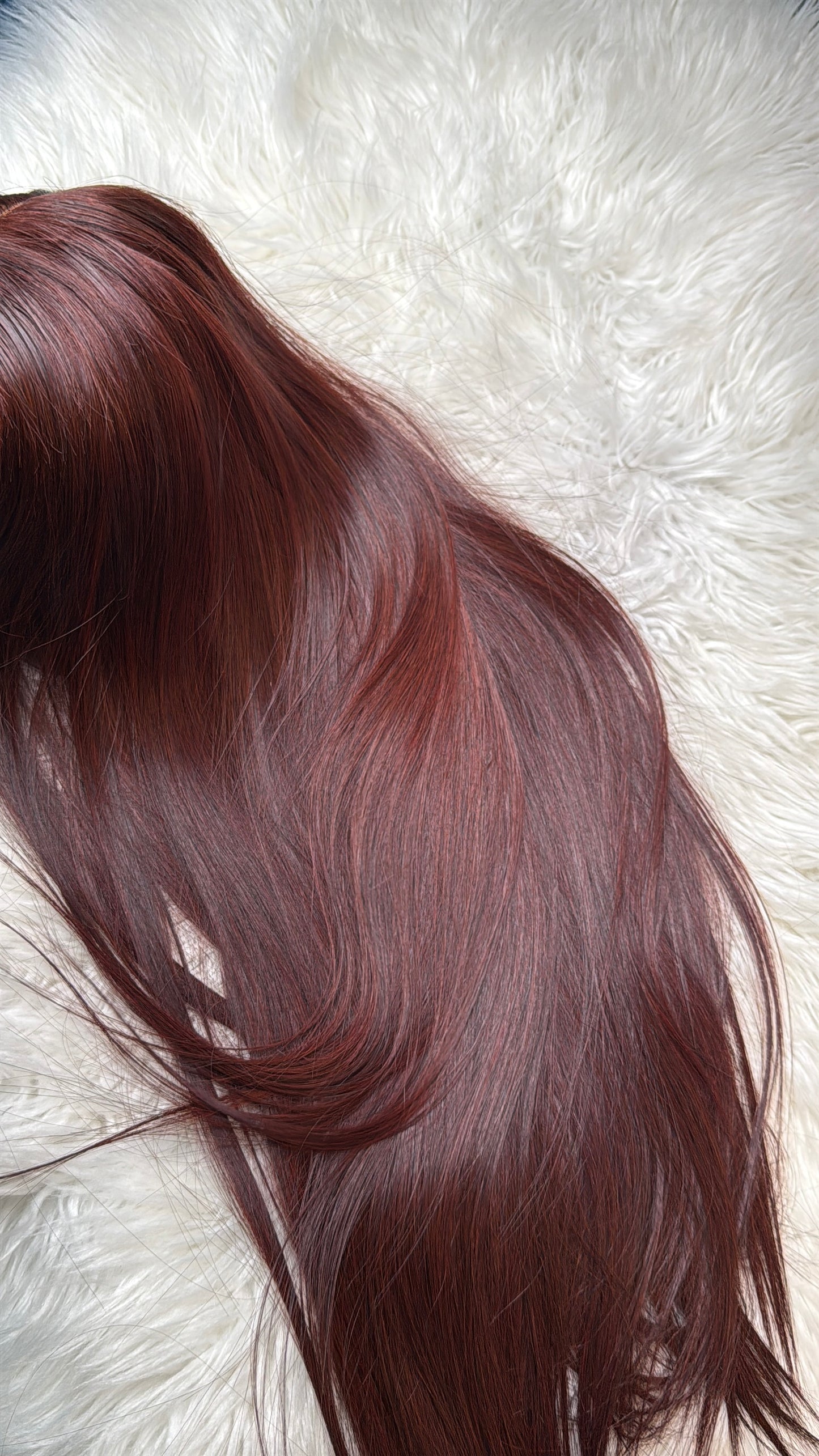 Luxe coco brown bone straight