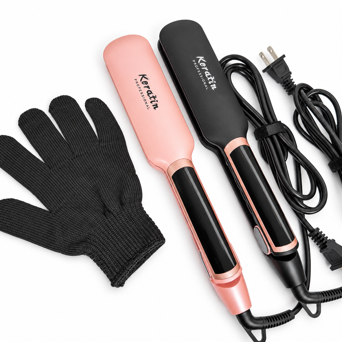 Keratin Professional Wide Hair Straightener