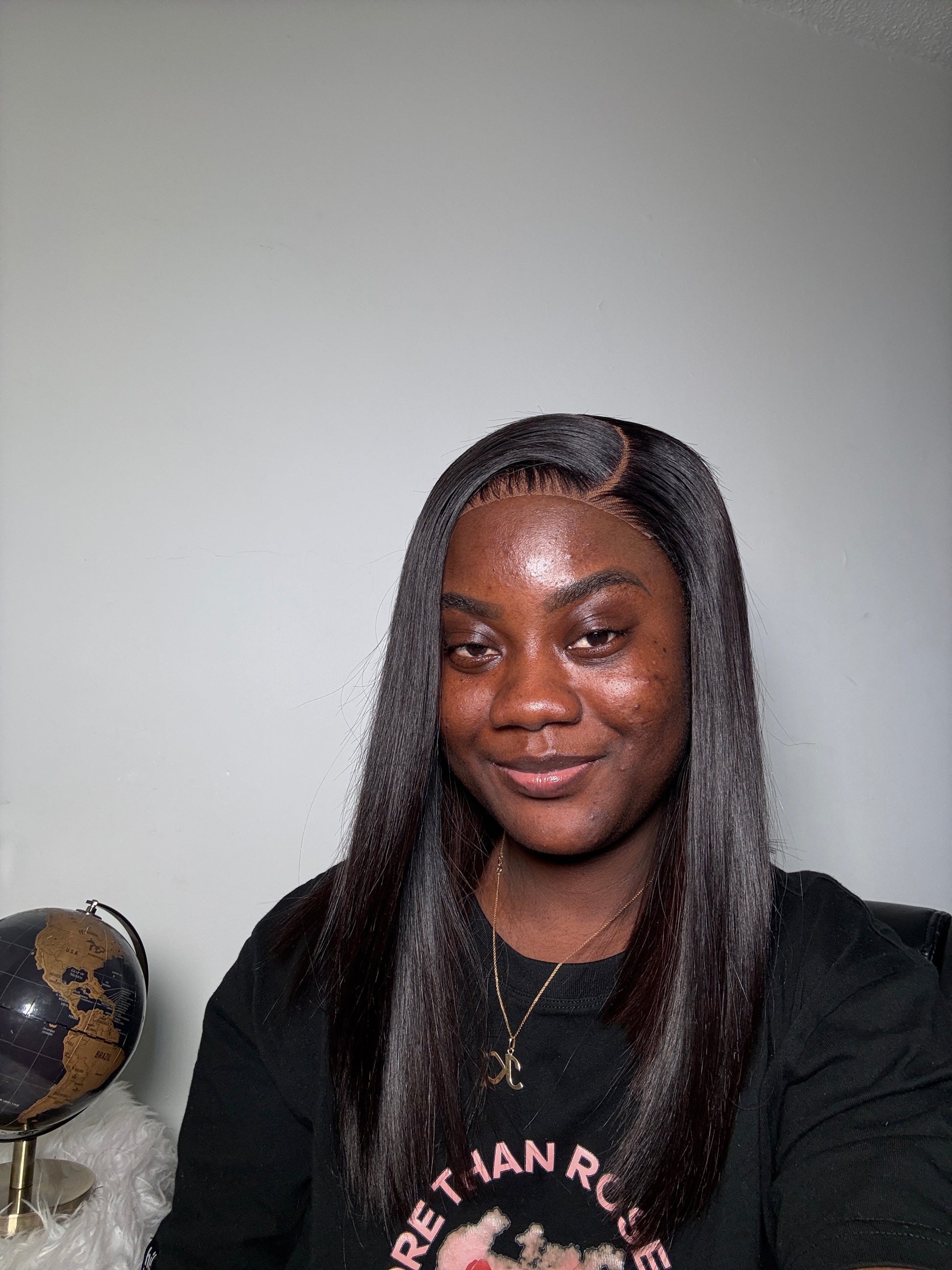 Wig Timah Side part
