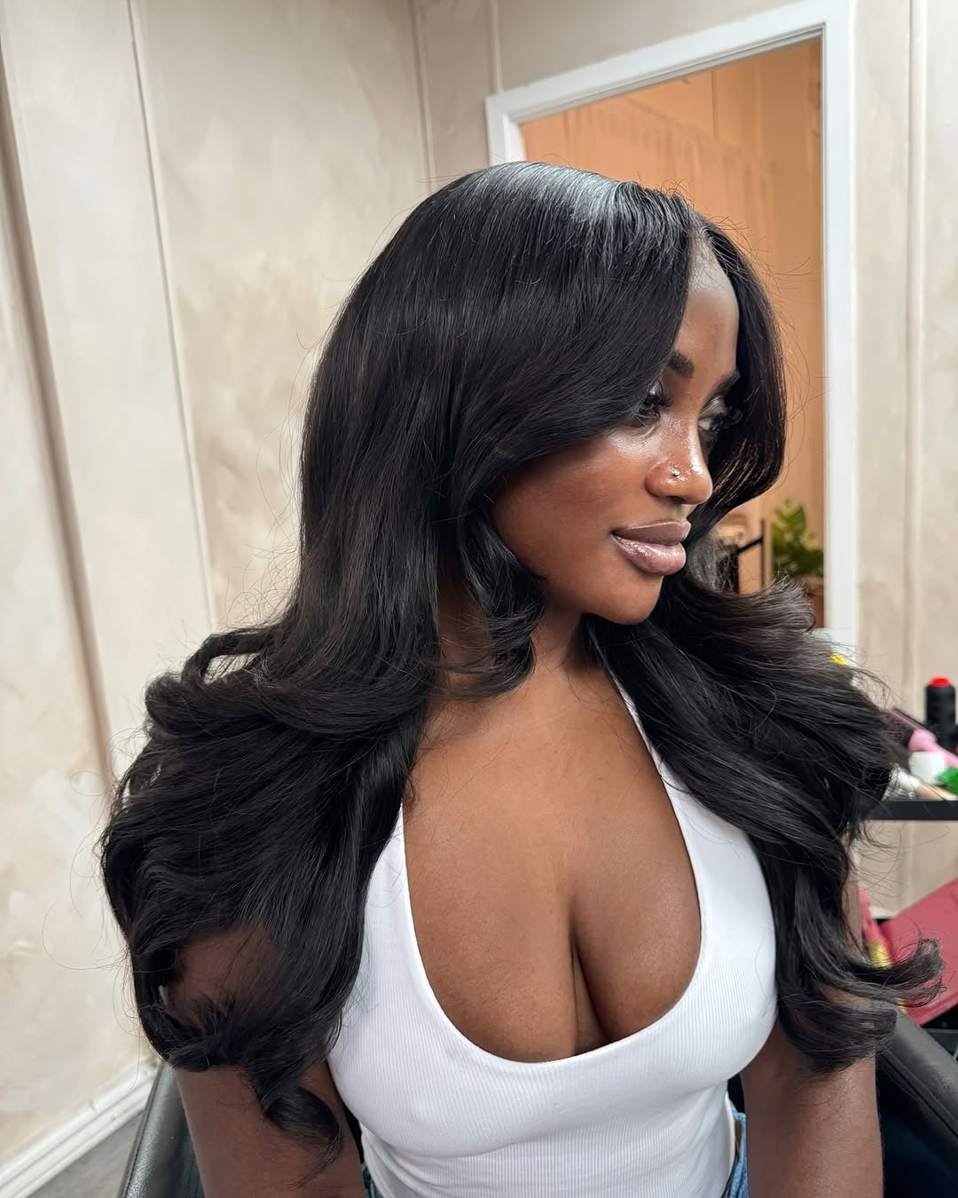 Luxe bouncy curls