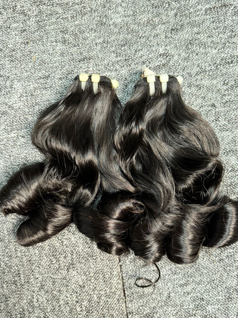 Luxe bouncy curls