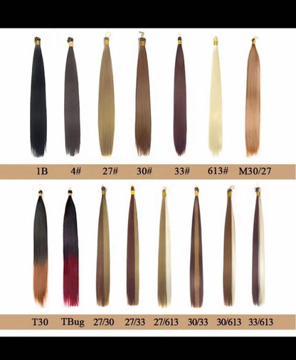 BONE STRAIGHT BRAIDING EXTENSIONS