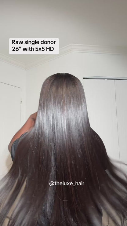 Premium luxe Raw bone straight