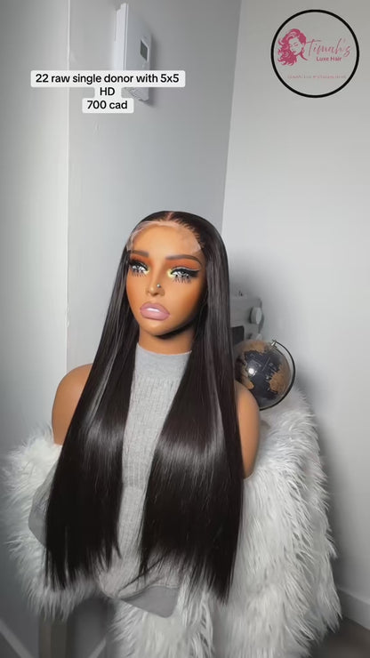 Premium luxe Raw bone straight