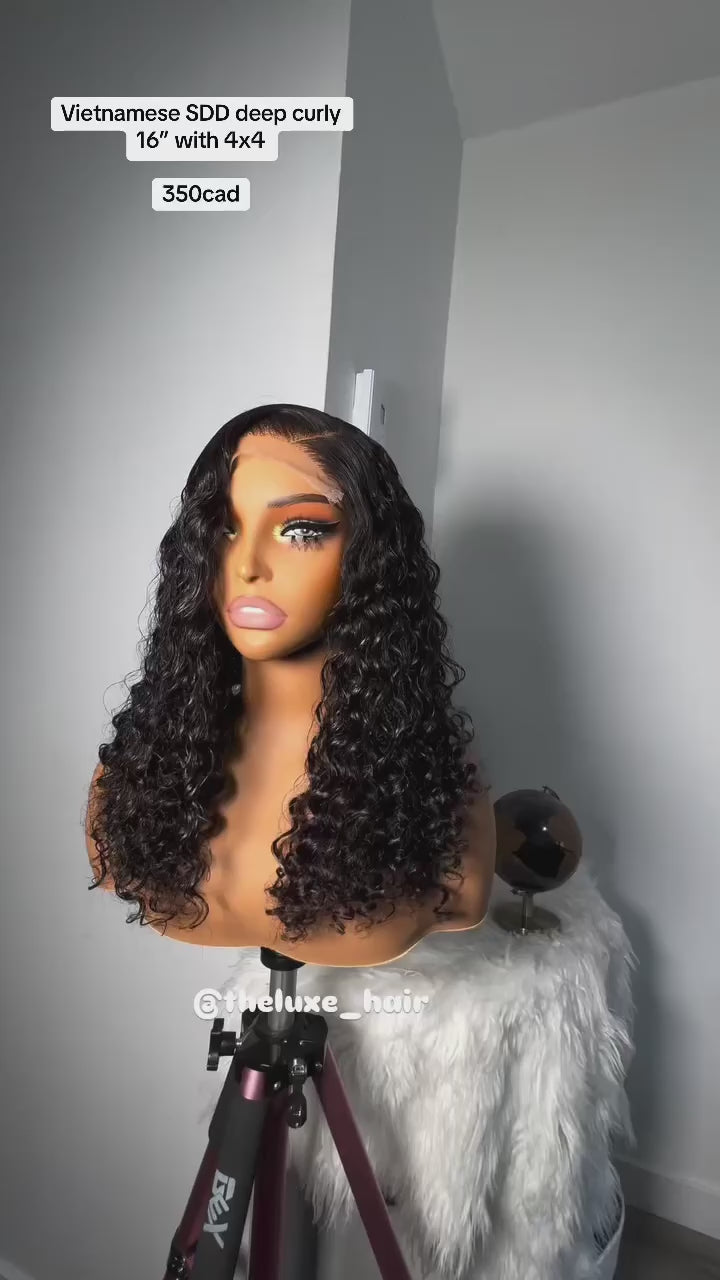 Deep curly