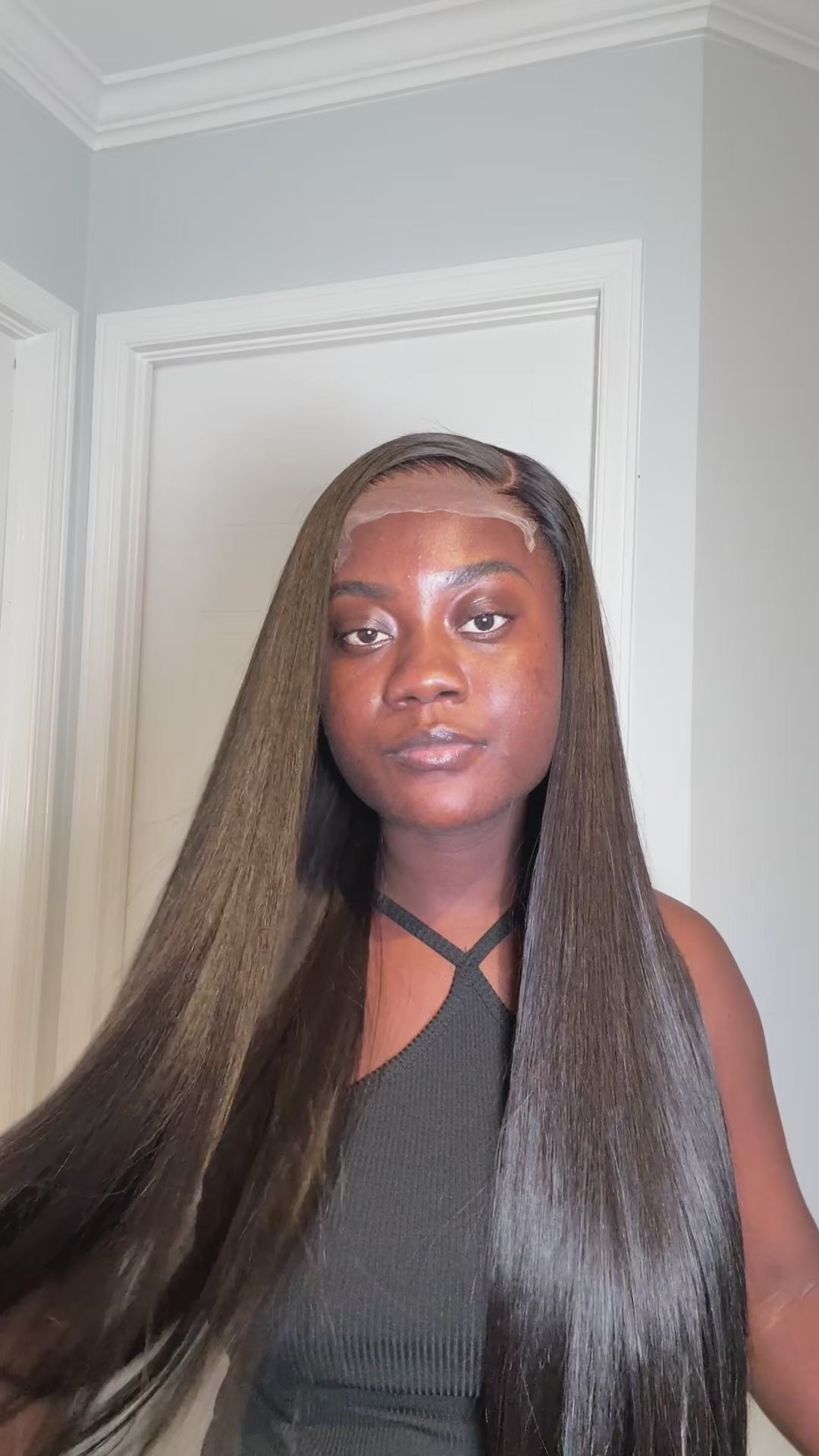 Wig Timah Side Part