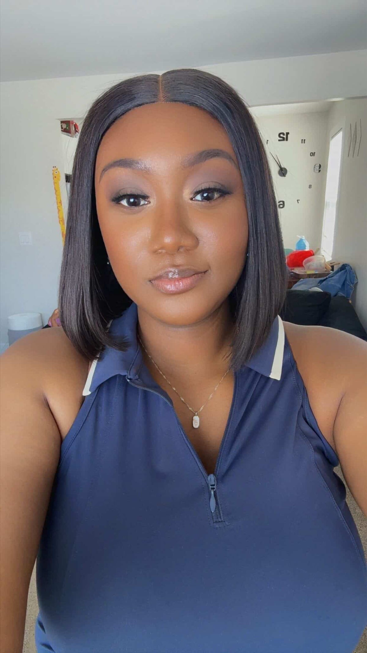 Araba Appiah wearing the bestselling Luxe Bob